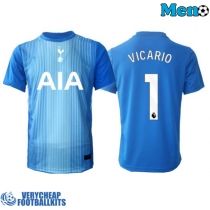 Tottenham Hotspur Guglielmo Vicario #1 Goalkeeper Replica Away Shirt 2025-26 Short Sleeve